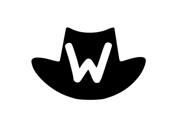 Cowboy Hat with Playful Mono: A Versatile Graphics Asset for Crafters