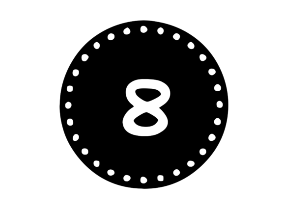 Enhancing Crafts and Graphics with Mono Minted Gold Coin Number SVG 8