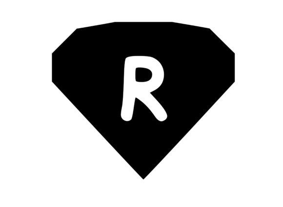 Expensive Gem Stone Diamond Mono: A Versatile Graphics Asset for Crafts