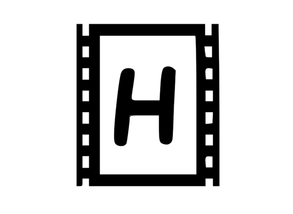 Film Reel with Mono H: A Versatile Graphic for Creative Crafts