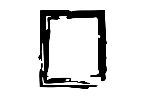 Grunge Graphic Frame 11: A Bold Graphics Choice for Crafts
