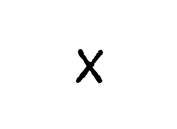 Hand Drawn Chalk Effect Mono X: A Versatile Graphics Asset for Crafters
