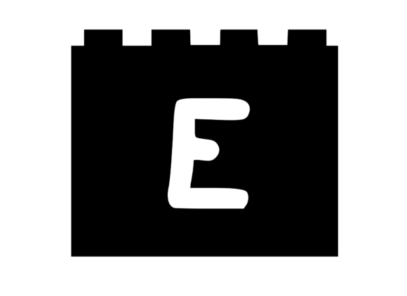 Kids Toy Construction Brick Mono E for Creative Crafts