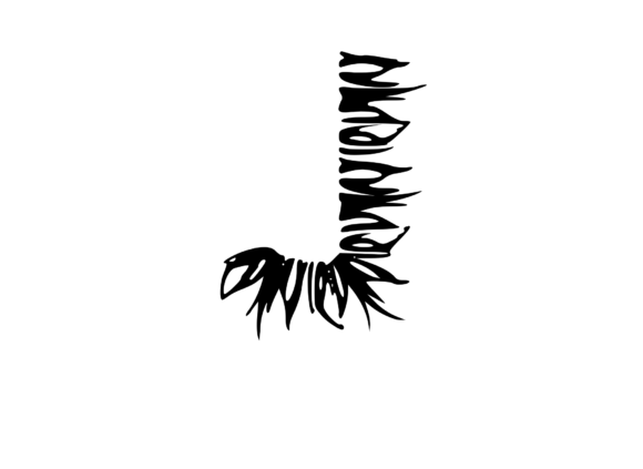Lush Grass Effect Mono J: A Versatile Graphics and Crafts Asset