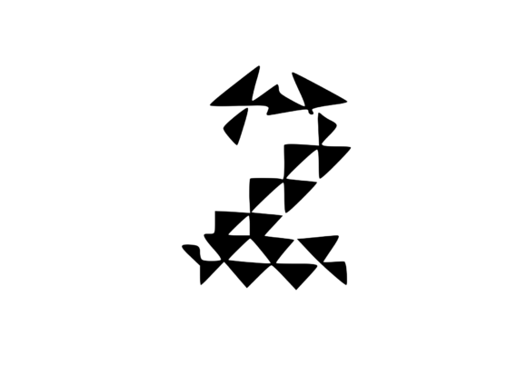 Playful Geometric Pattern for Creative Crafts and Graphics