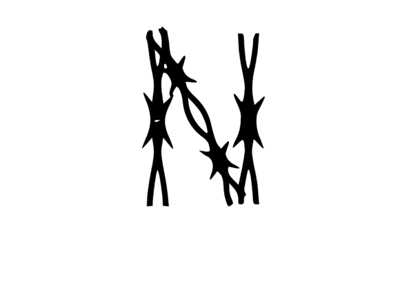 Sharp Barbed Security Wire Mono N: A Bold Graphics Choice for Crafts